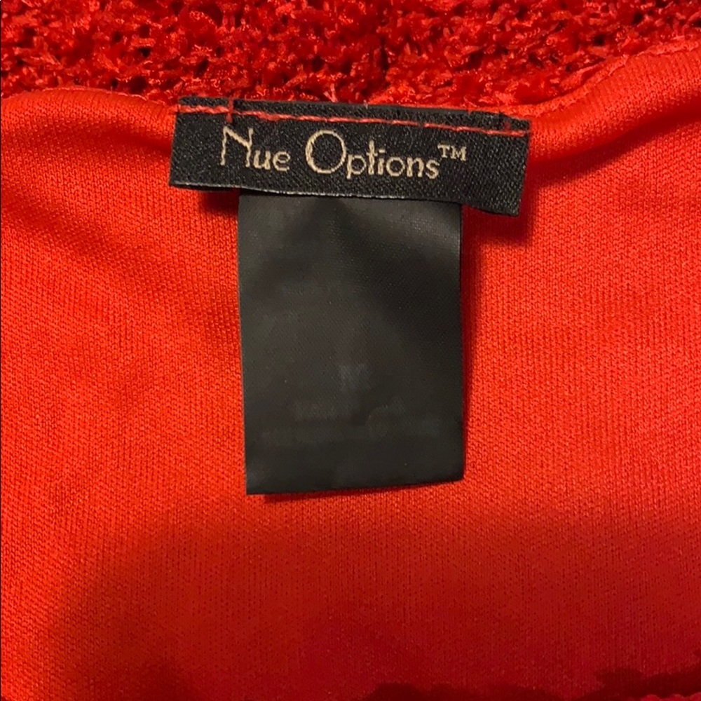Nue Options Red Blouse - Picture 5 of 5